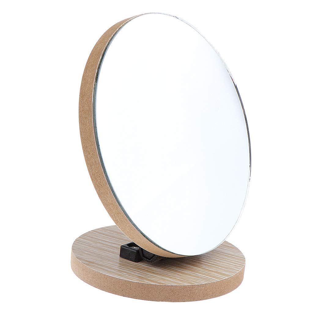 360° Adjustable LED Cosmetic Mirror with Stand - Perfect for Shaving, Makeup & Bathroom Vanity - Ideal for Home, Salon & Travel Use