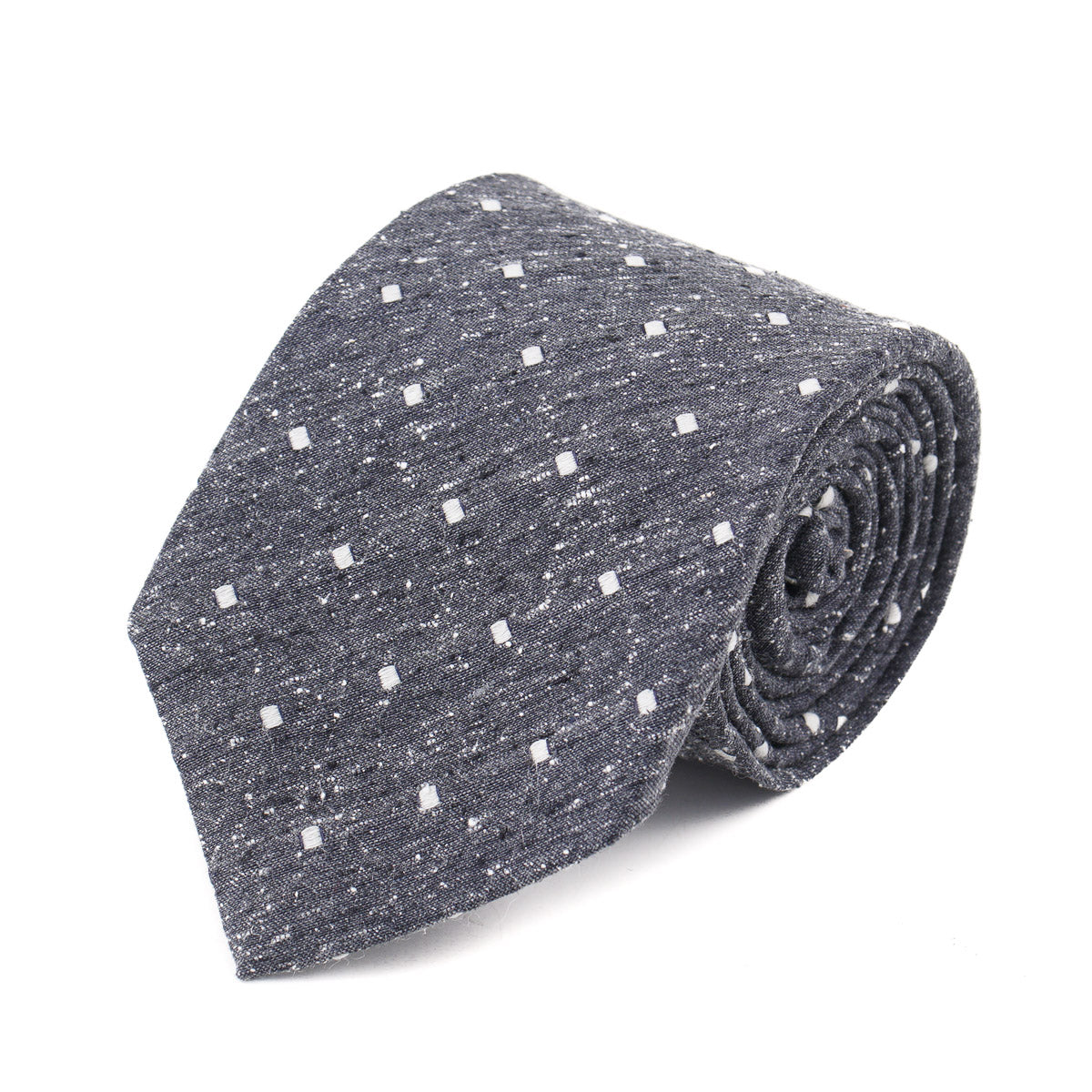 Premium Roda Mélange Silk & Wool Necktie - Luxury Business & Formal Wear Accessory for Men - Perfect for Weddings, Office & Special Occasions
