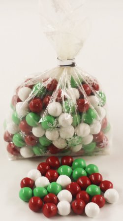 Scott's Cakes Christmas Chocolate Dutch Mints - 1 Pound Bag with Winter Snowflakes Design | Holiday Gifts, Party Favors & Stocking Stuffers