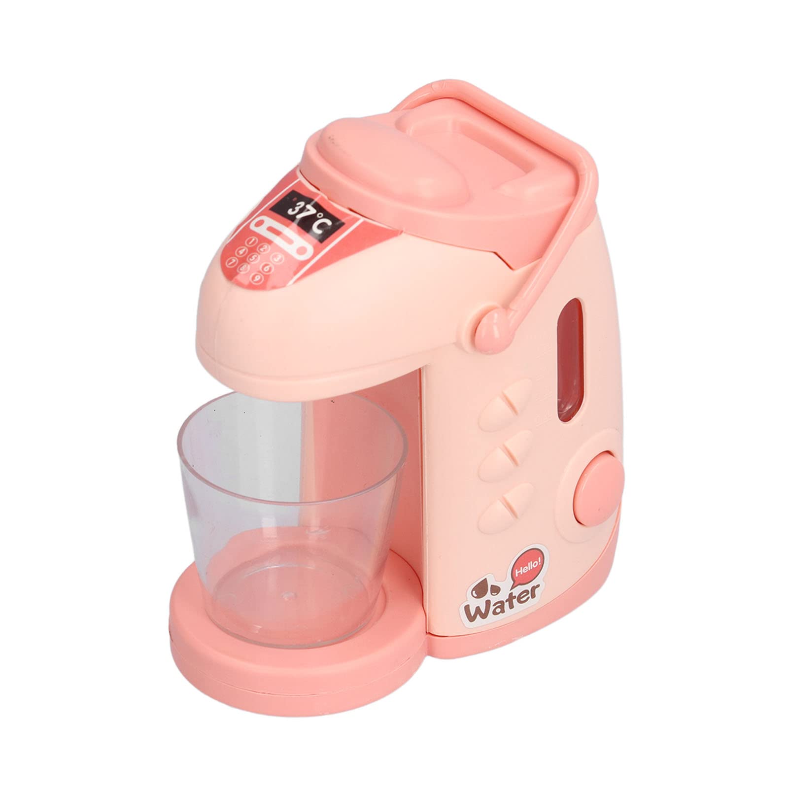 Dilwe Toy Kettle - Pink Pretend Play Kitchen Set with Cup | Educational Role Play Toys for Kids Ages 3+ | Perfect for Imaginative Play, Tea Parties & Early Childhood Development