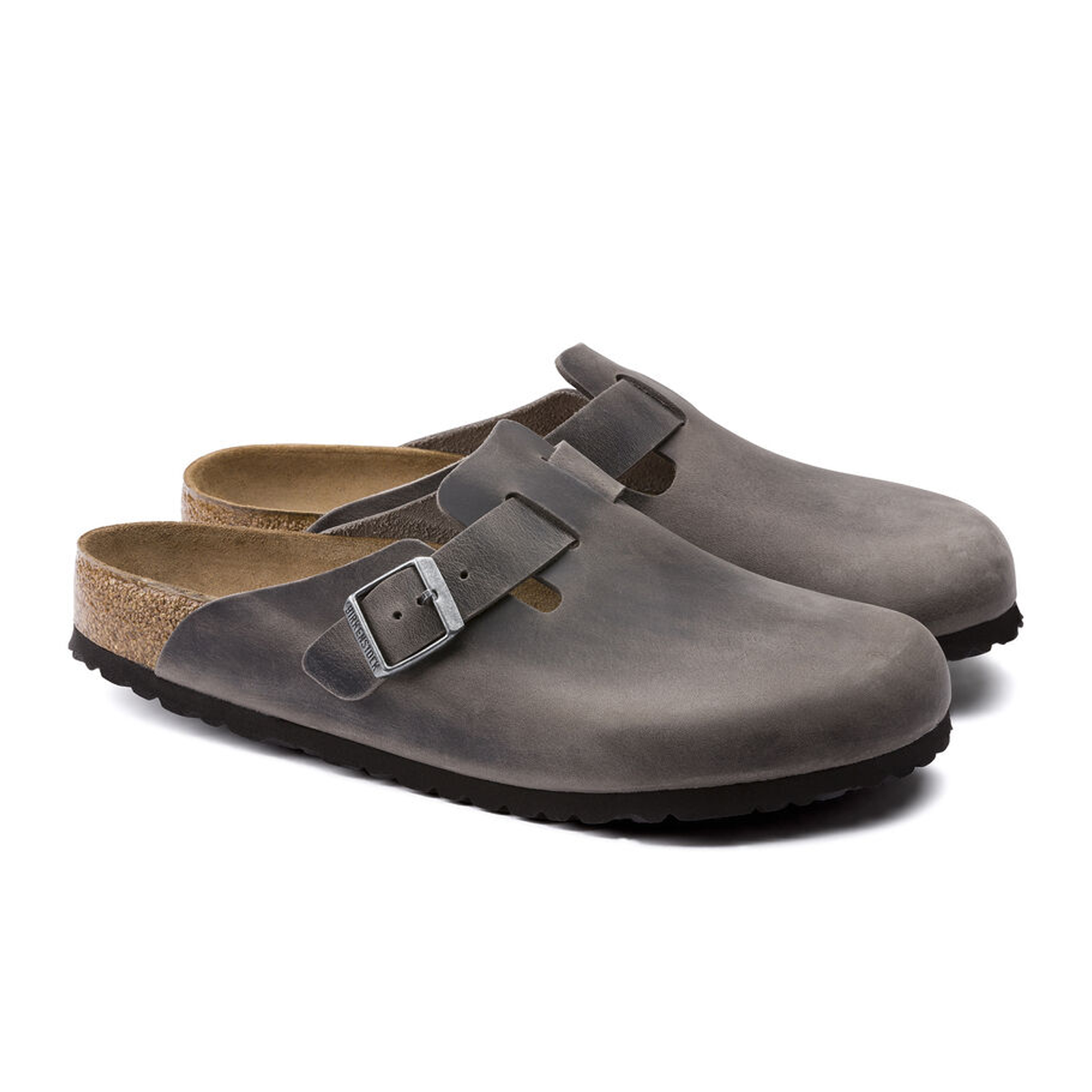 Birkenstock Boston Soft Footbed Clogs for Men & Women - Comfortable Unisex Leather Slip-On Shoes with Arch Support | Perfect for Home, Office & Casual Wear
