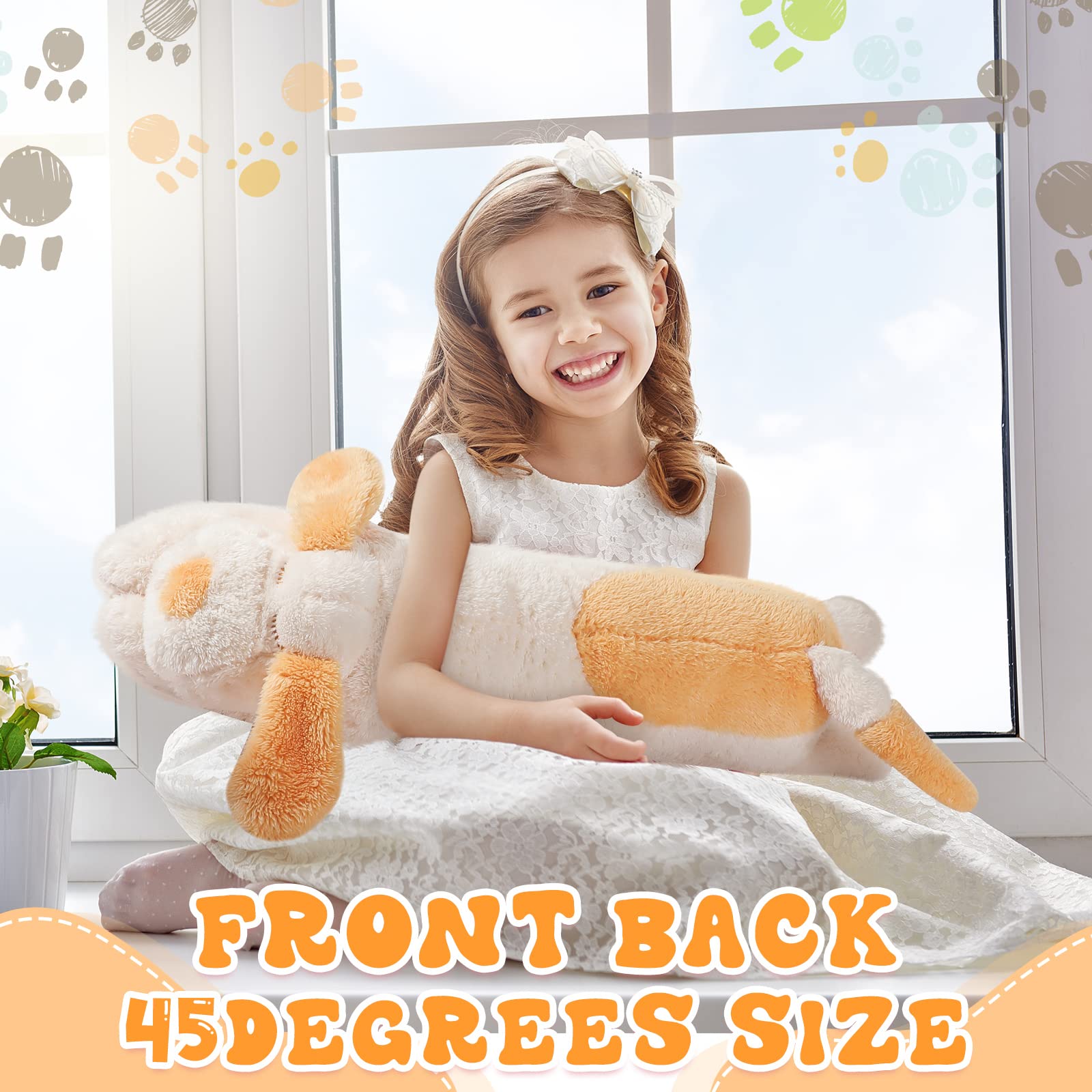 Queekay Extra Large Dog Body Pillow - 23.6