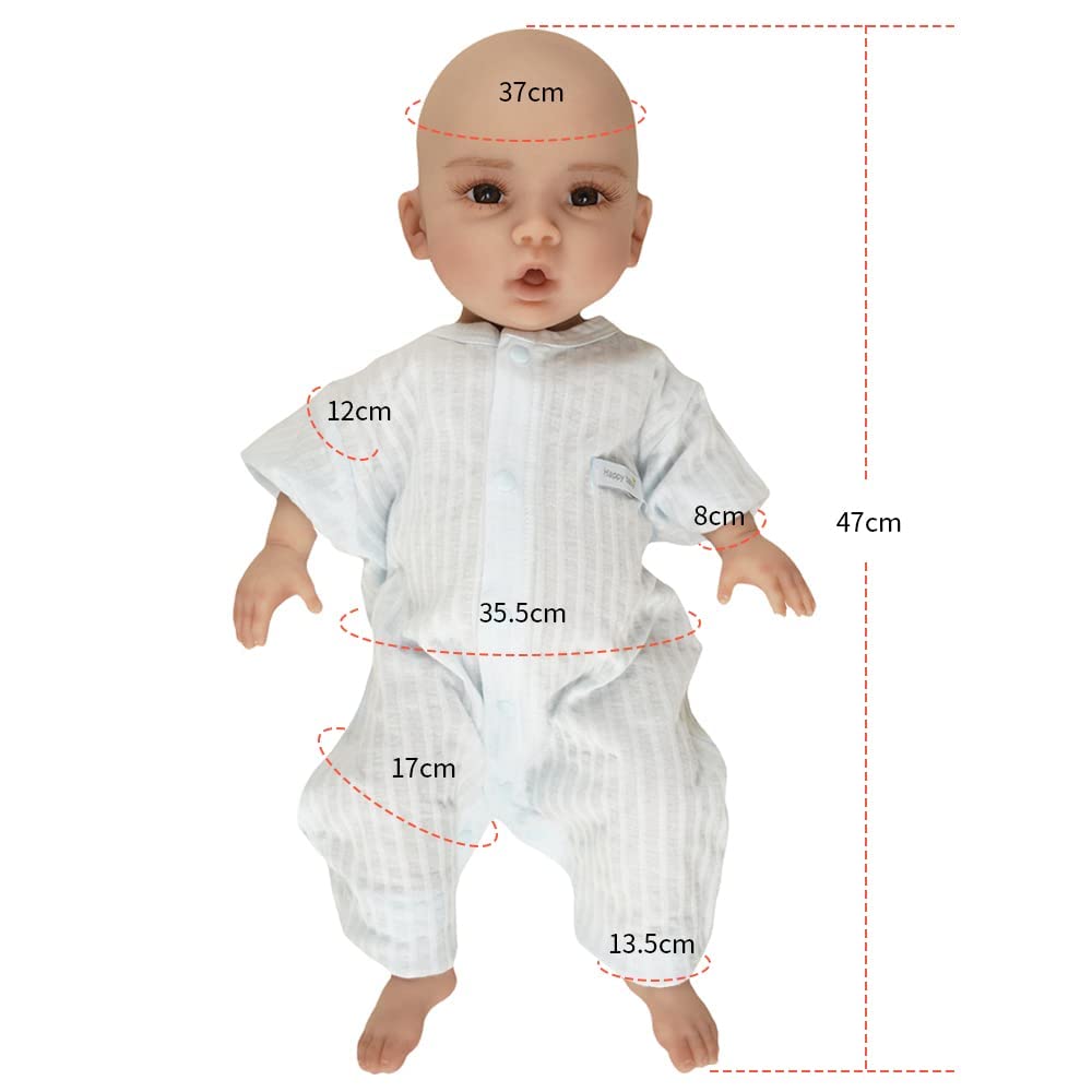 SUAISKR Realistic Reborn Baby Doll - 18