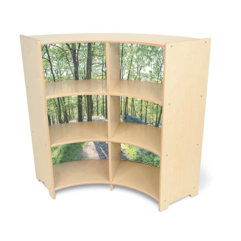 Nature View Serenity Curve Out Cabinet 36
