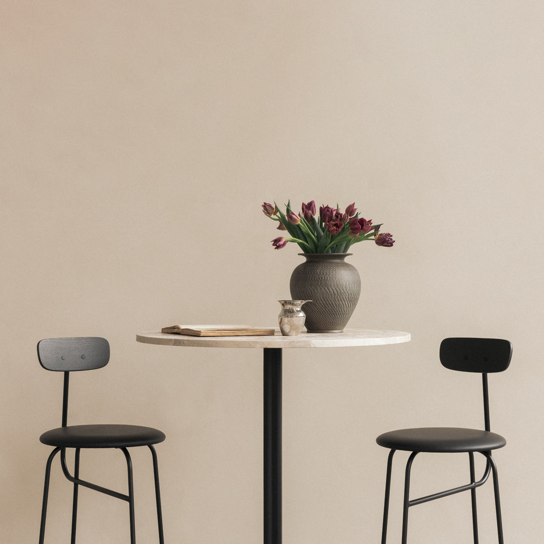Afteroom Bar Chair - Modern Minimalist Stool for Kitchen Island, Breakfast Nook & Home Bar - Comfortable Counter Height Dining Chair with Sleek Scandinavian Design