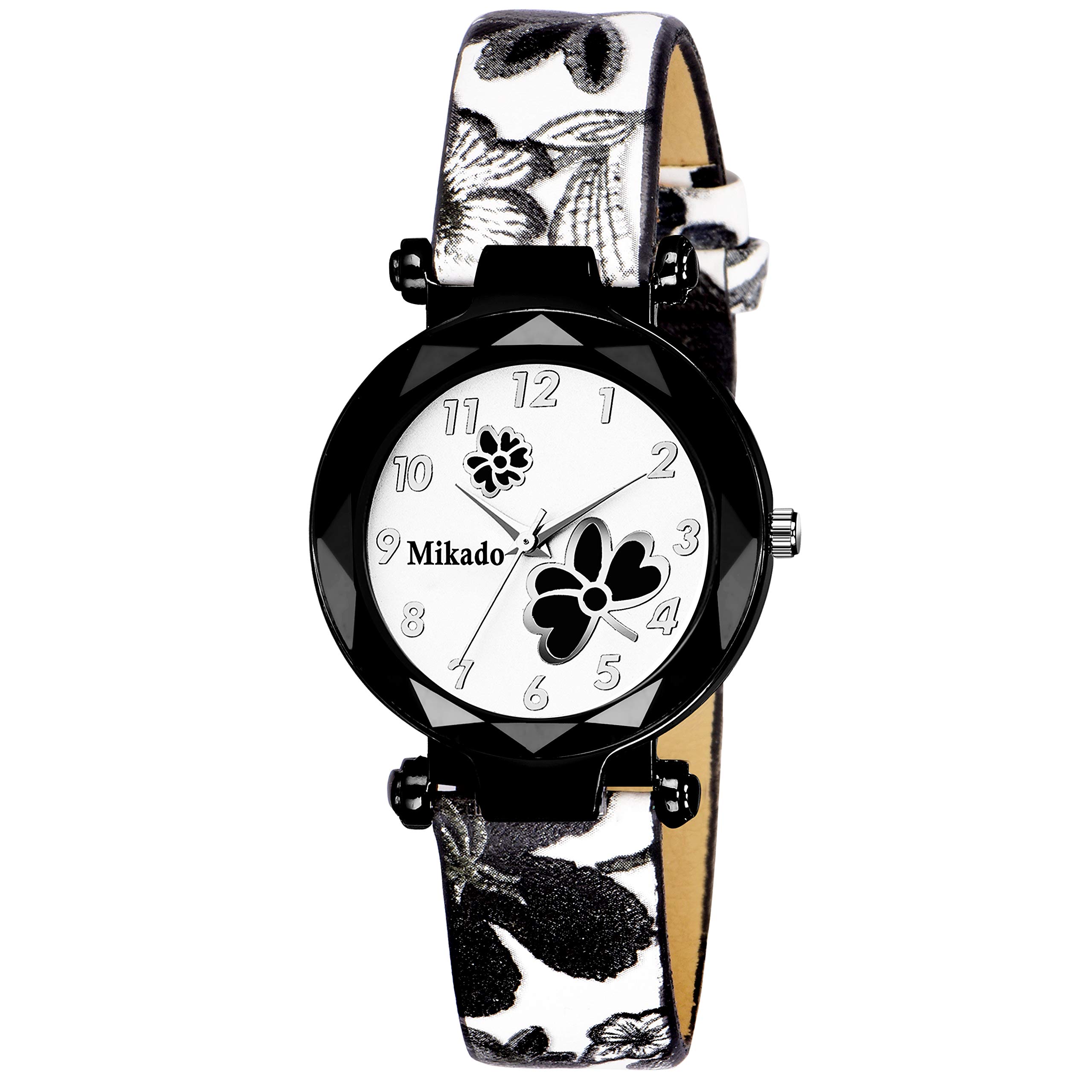 Stylish Mikado Black Analog Watch for Girls - Perfect Gift for Birthdays, Parties & Everyday Wear