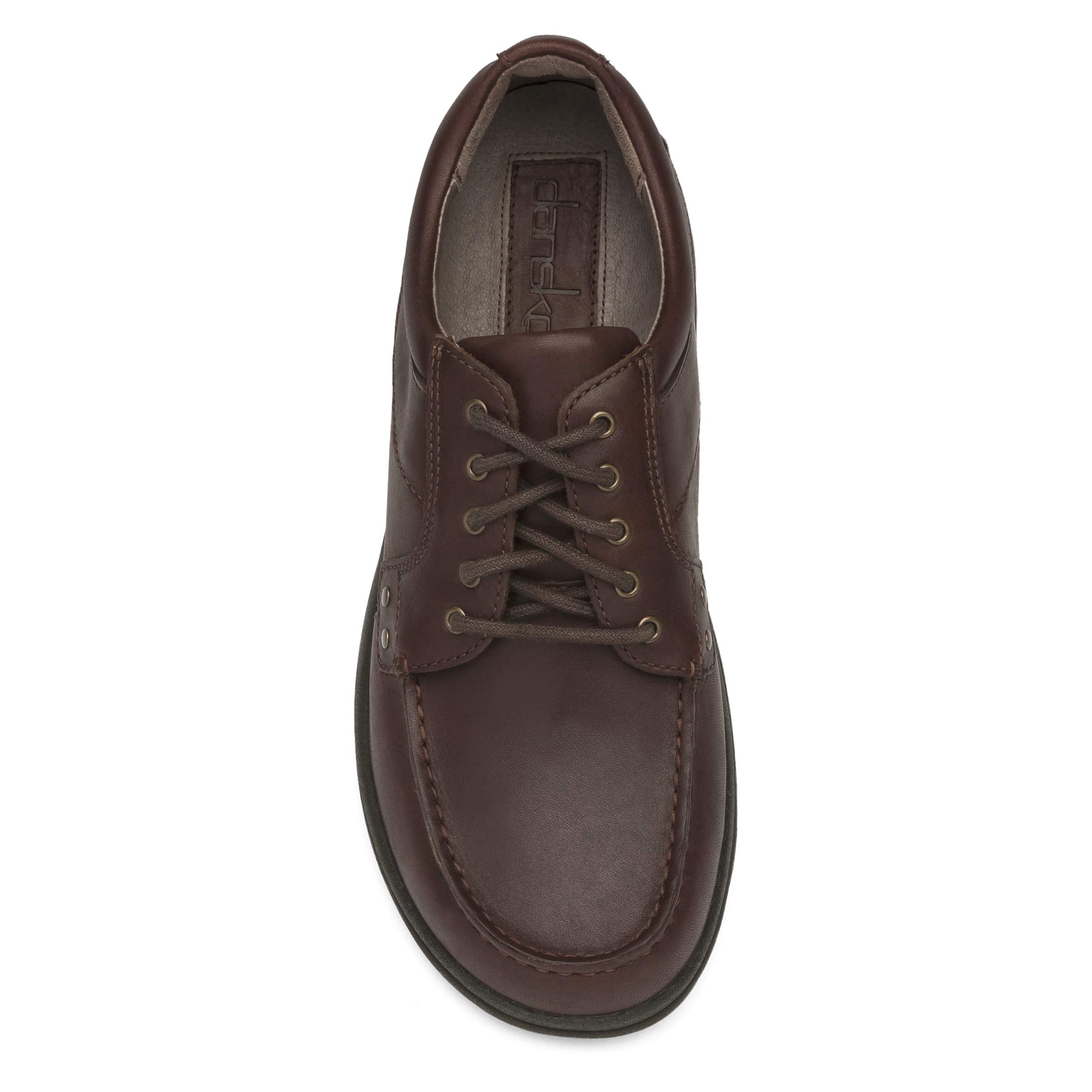 Dansko Men's Wyatt Leather Dress Casual Shoes - Comfortable Slip-On Loafers for Business, Office & Everyday Wear