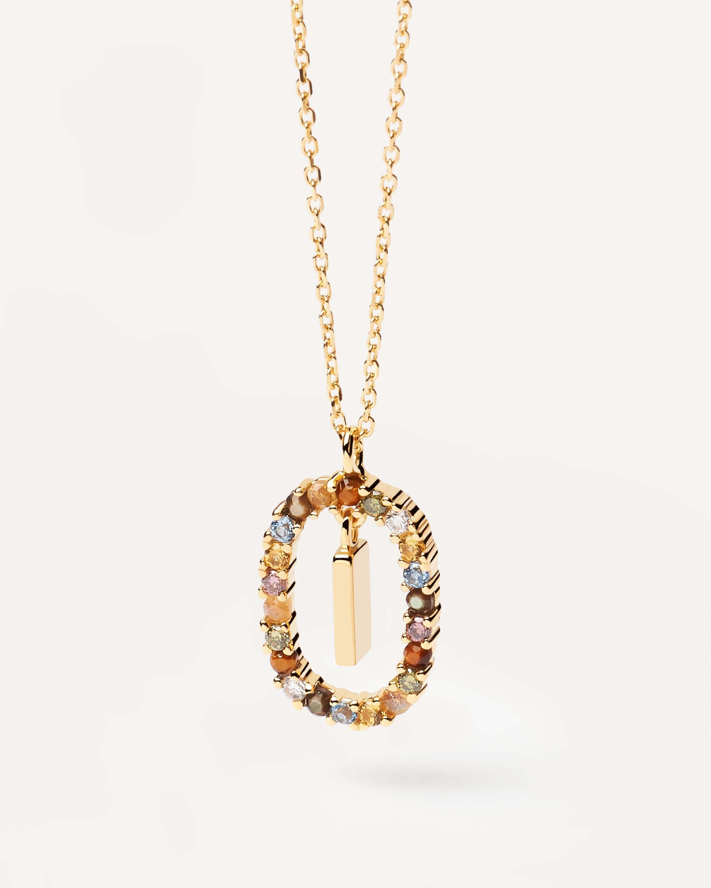 Elegant Letter I Necklace for Women - Personalized Initial Pendant Jewelry Gift - Perfect for Birthdays, Anniversaries & Everyday Wear