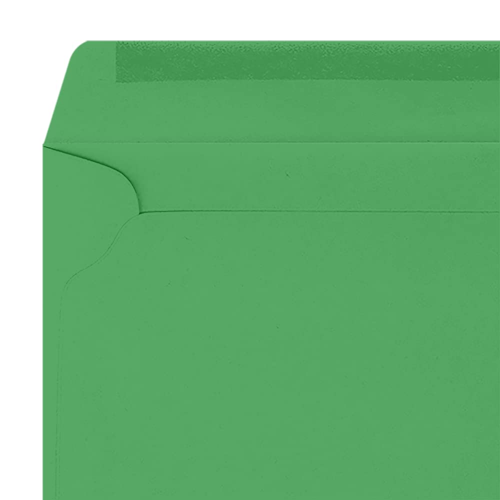 LUXPaper 9 x 12 Booklet Envelopes | Holiday Green | 80lb. Text Weight | Pack of 500 | Perfect for Greeting Cards, Wedding Invitations & Business Mailings