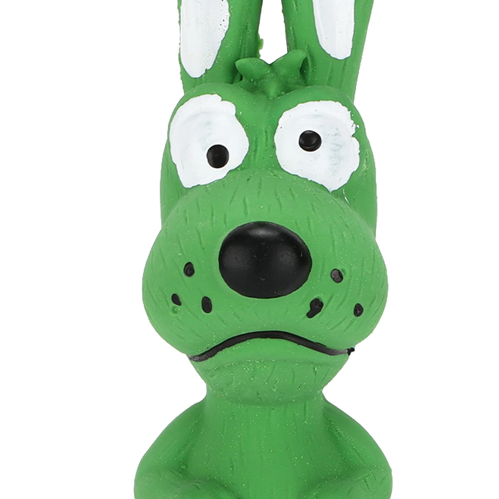Durable Latex Dog Chew Toy - 17x4cm Squeaky Rabbit Design for Aggressive Chewers, Interactive Fetch & Play - Perfect for Indoor & Outdoor Pet Activities