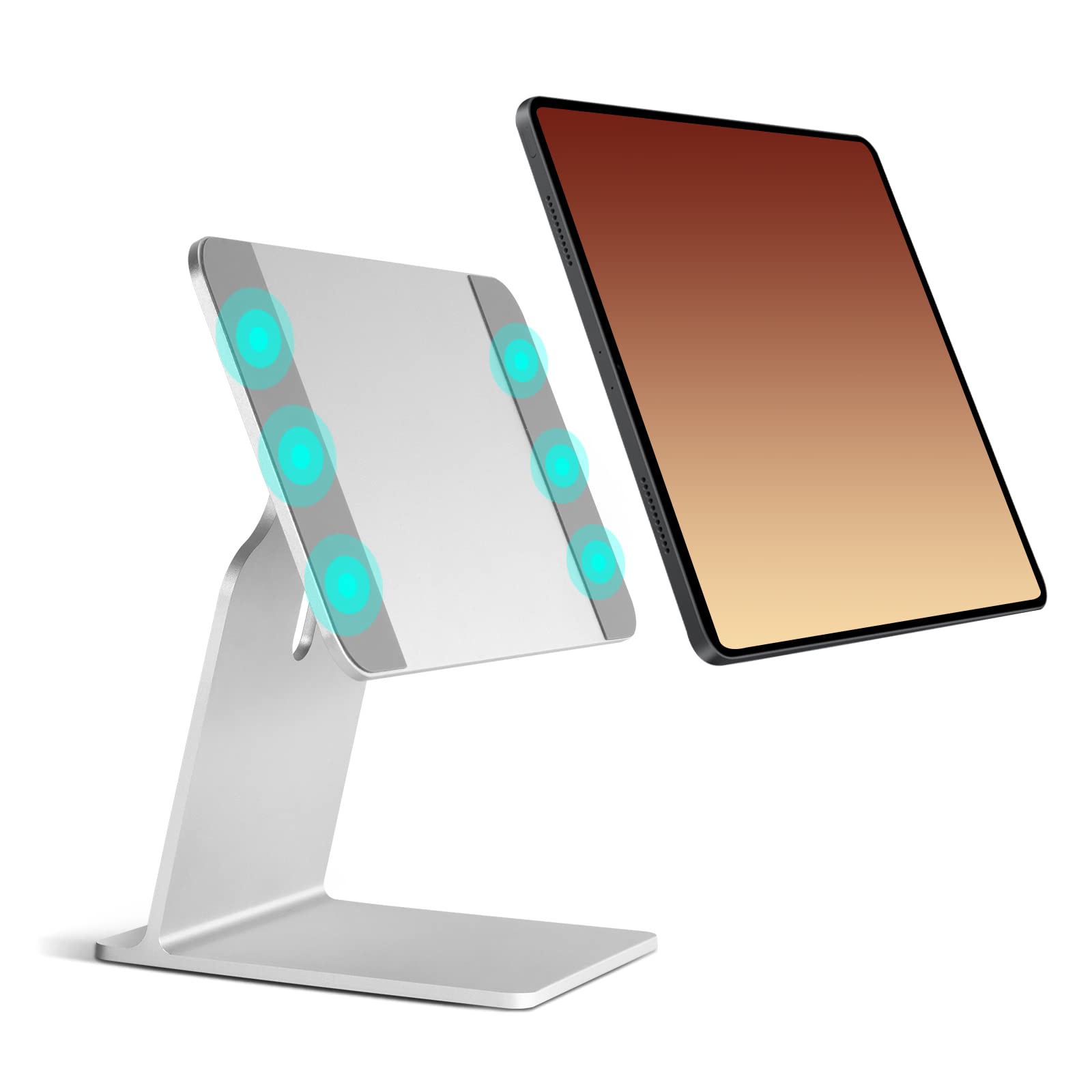 Magnetic iPad Pro Stand - Adjustable Floating Mount Holder for iPad Pro 12.9