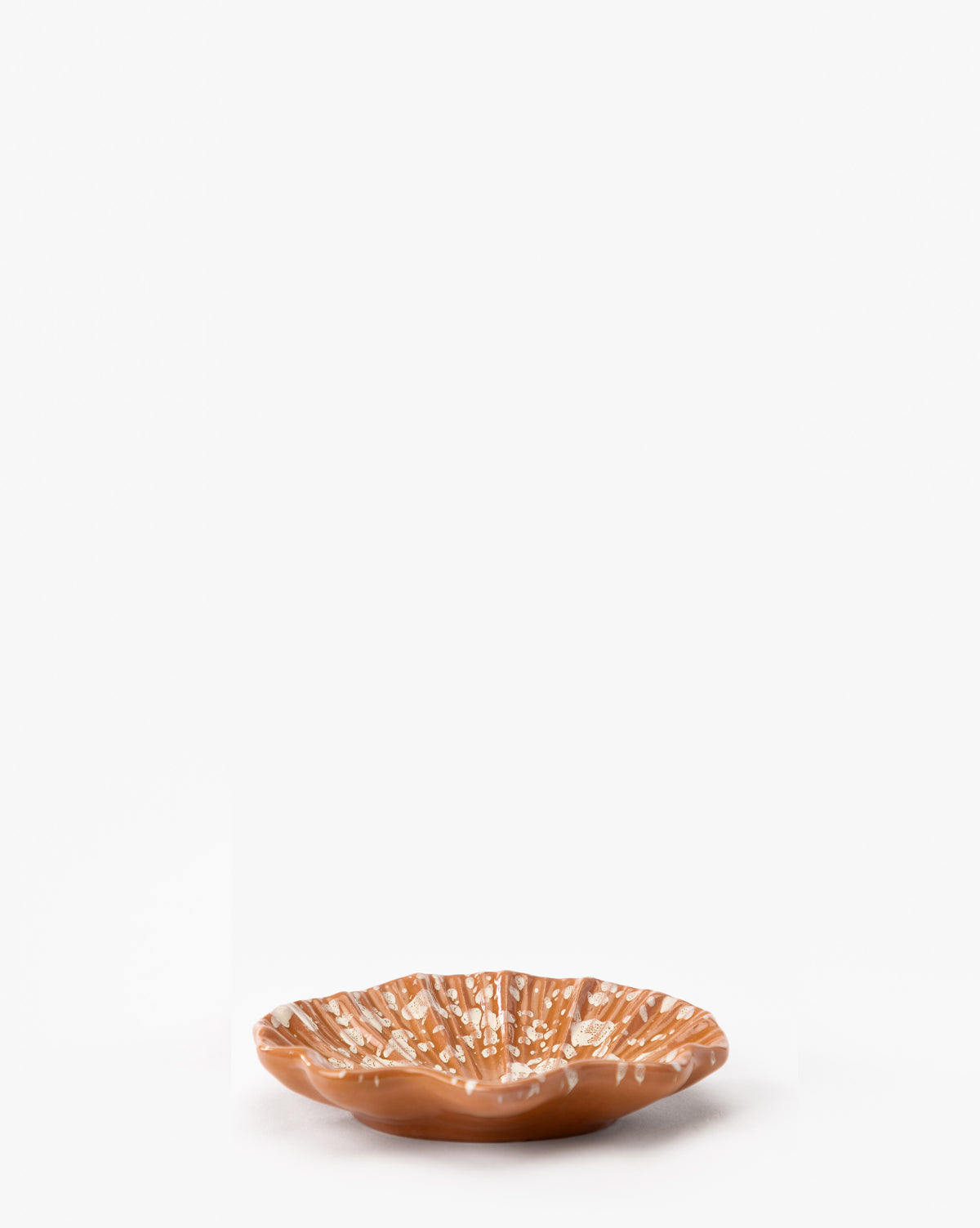 Splatter Coquillage Dish - Ceramic Appetizer Plate for Seafood, Tapas & Desserts - Perfect for Dinner Parties, Beach Themed Events & Home Decor
