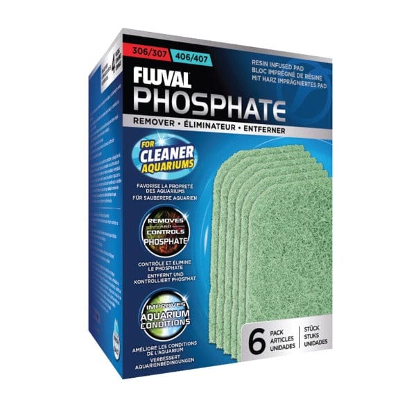 Fluval 306/406 & 307/407 Aquarium Filter Phosphate Remover Media - Reduces Algae Growth for Freshwater & Saltwater Fish Tanks