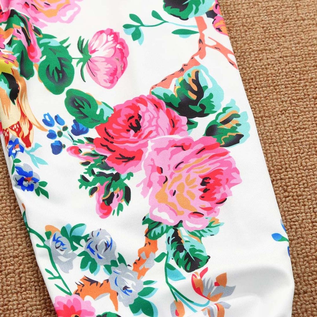 **Moonker Baby Girls Floral Print Sleeveless Romper Jumpsuit - Soft Summer Outfit for Infants & Toddlers - Perfect for Playdates, Beach Trips & Outdoor Adventures**