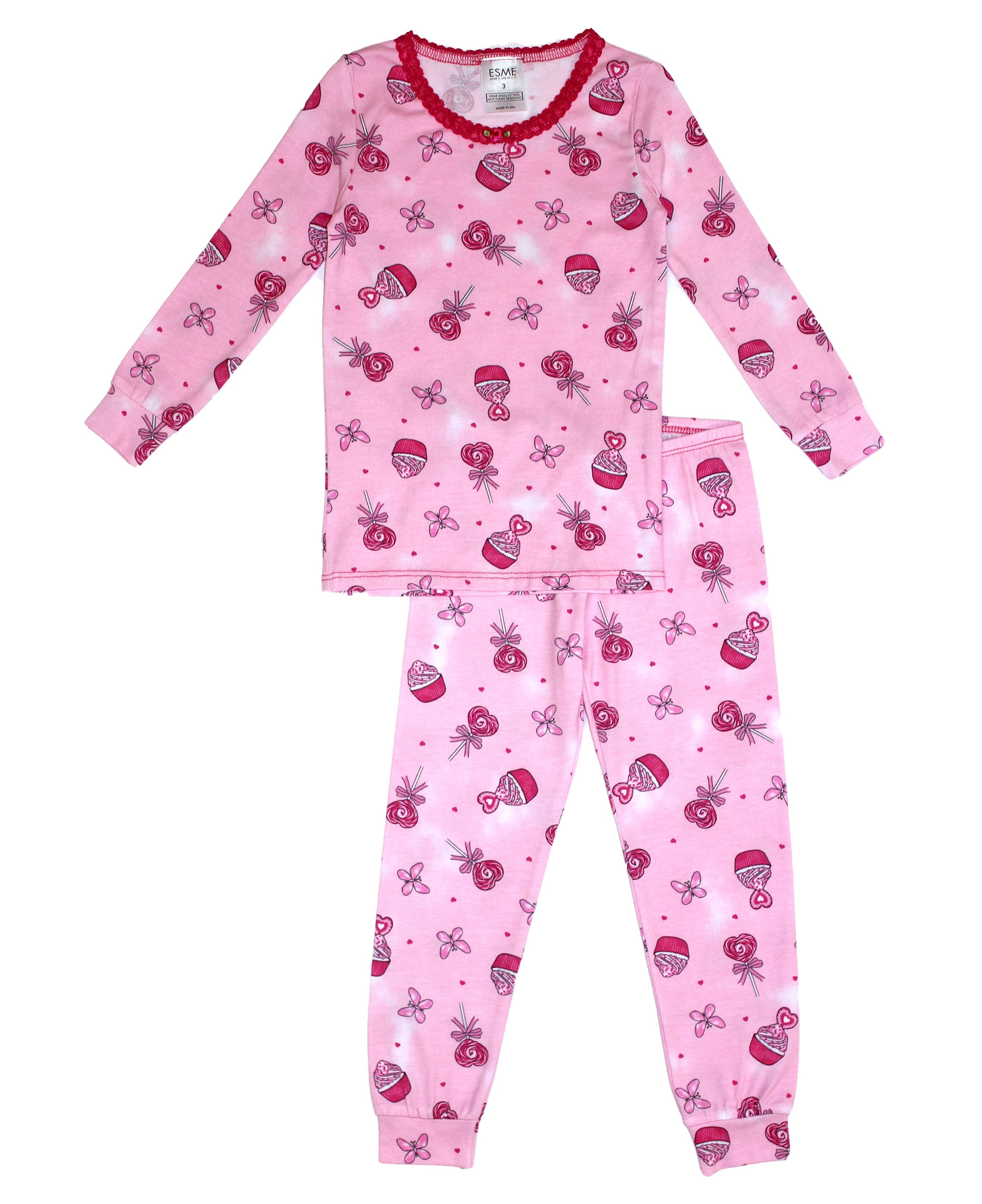 Comfy Sugar Rush Pajama Set for Women - Soft Sleepwear & Lounge Outfit for Cozy Nights & Relaxing at Home