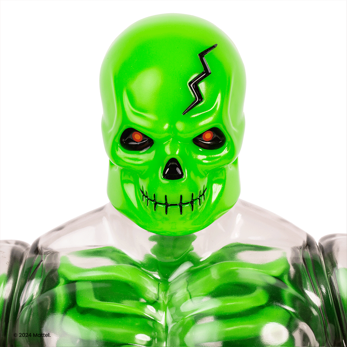 Masters of the Universe Scareglow Soft Vinyl Figure - Necromancer Variant Collectible Toy | Perfect for Display, Gift Giving & He-Man Fans Collection
