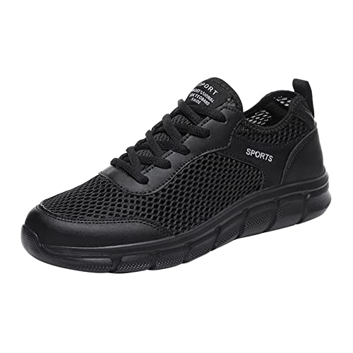 Limsea Men's Breathable Mesh Summer Sneakers - Lightweight Casual Elastic Slip-On Shoes for Walking, Running & Outdoor Activities