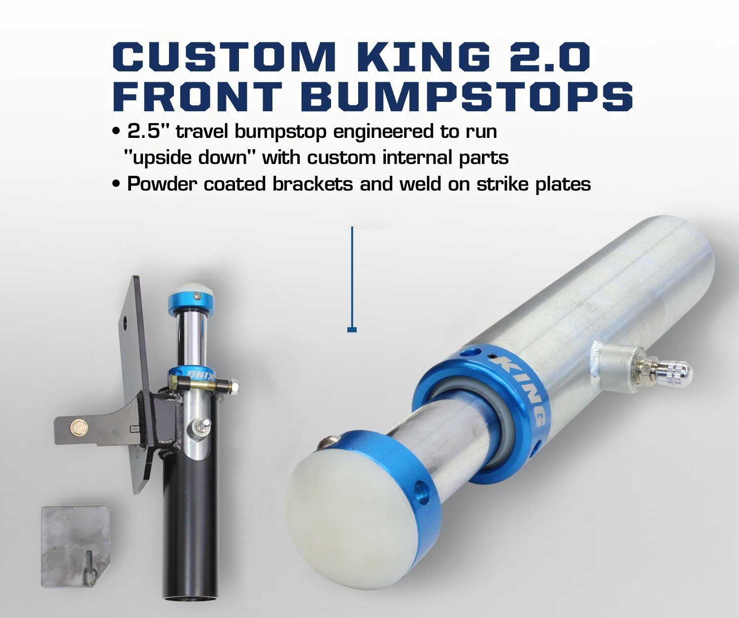 2003-2012 Dodge Ram 2500/3500 Heavy Duty Hydraulic Front Bump Stops - Off-Road Suspension Upgrade for Towing & Rough Terrain Driving