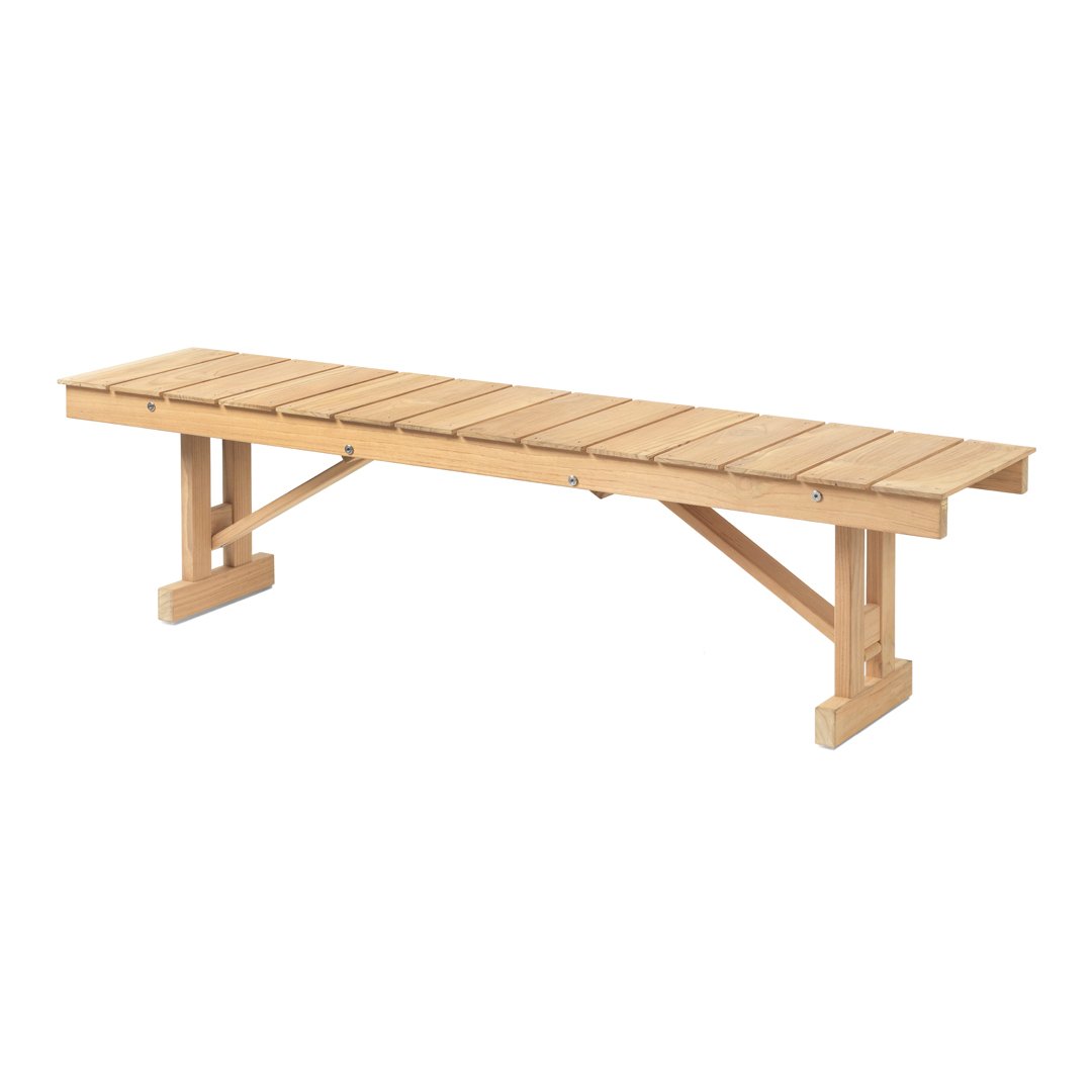 BM1871 Outdoor Bench - Durable Weather-Resistant Garden Bench for Patio, Backyard, and Park - Perfect for Relaxing, Lounging, and Outdoor Decor