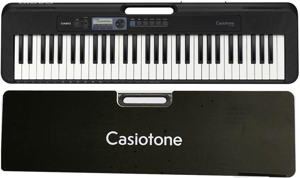 Casio Casiotone CT-S190 61-Key Portable Digital Piano Keyboard with Built-in Speakers - Perfect for Beginners, Home Practice & Live Performances