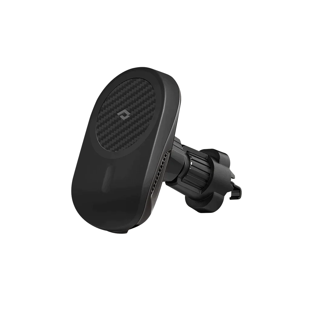 Premium Car Phone Mount & Wireless Charger - Fast Charging, Secure Grip, 360° Rotation [US Stock] - Perfect for Commuting, Road Trips & GPS Navigation