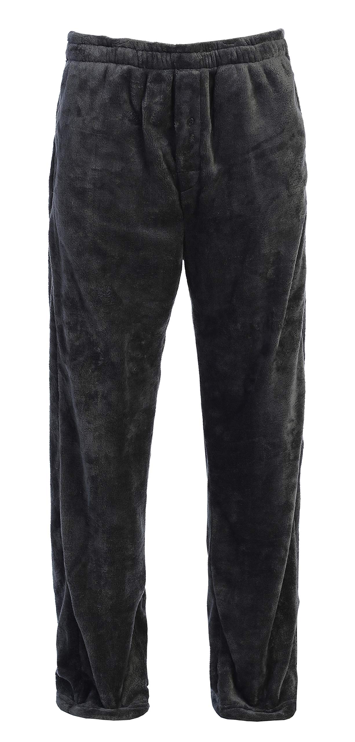 Gioberti Men's Super Soft Plush Pajama Pants - Cozy Lounge Pants for Relaxing at Home, Sleepwear & Comfortable Nightwear