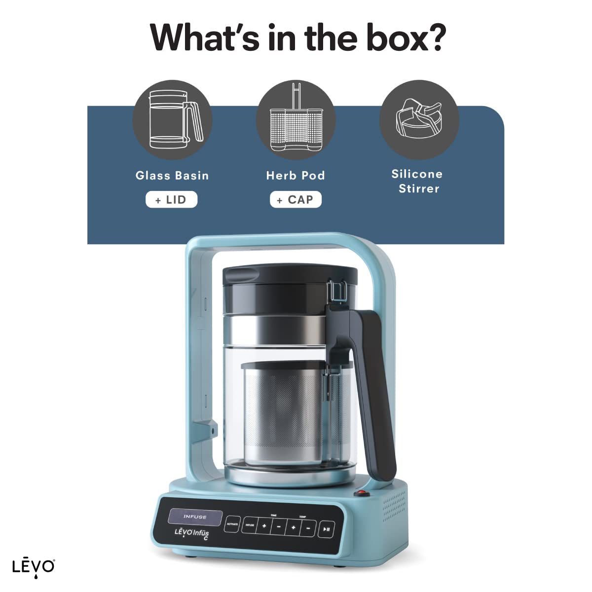 LEVO C - Large Batch Herbal Oil Infusion Machine | Botanical Extractor & Decarboxylator for Edible Infusions | Perfect for Making Infused Gummies, Tinctures, Brownies, Butter & More (Butter Yellow) | Ideal for Home Cooking, Baking & DIY Herbal Remedies