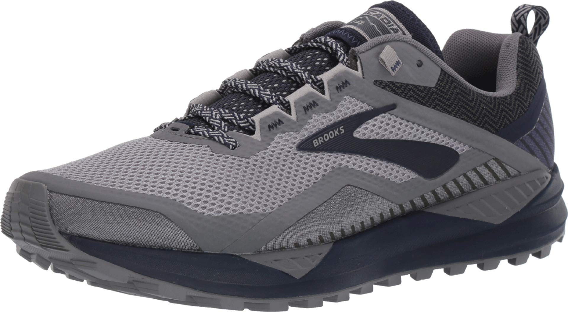 Brooks Men's Cascadia 14 Trail Running Shoes - Lightweight Hiking & Outdoor Adventure Footwear for Men - Perfect for Trail Running, Hiking, and Mountain Climbing
