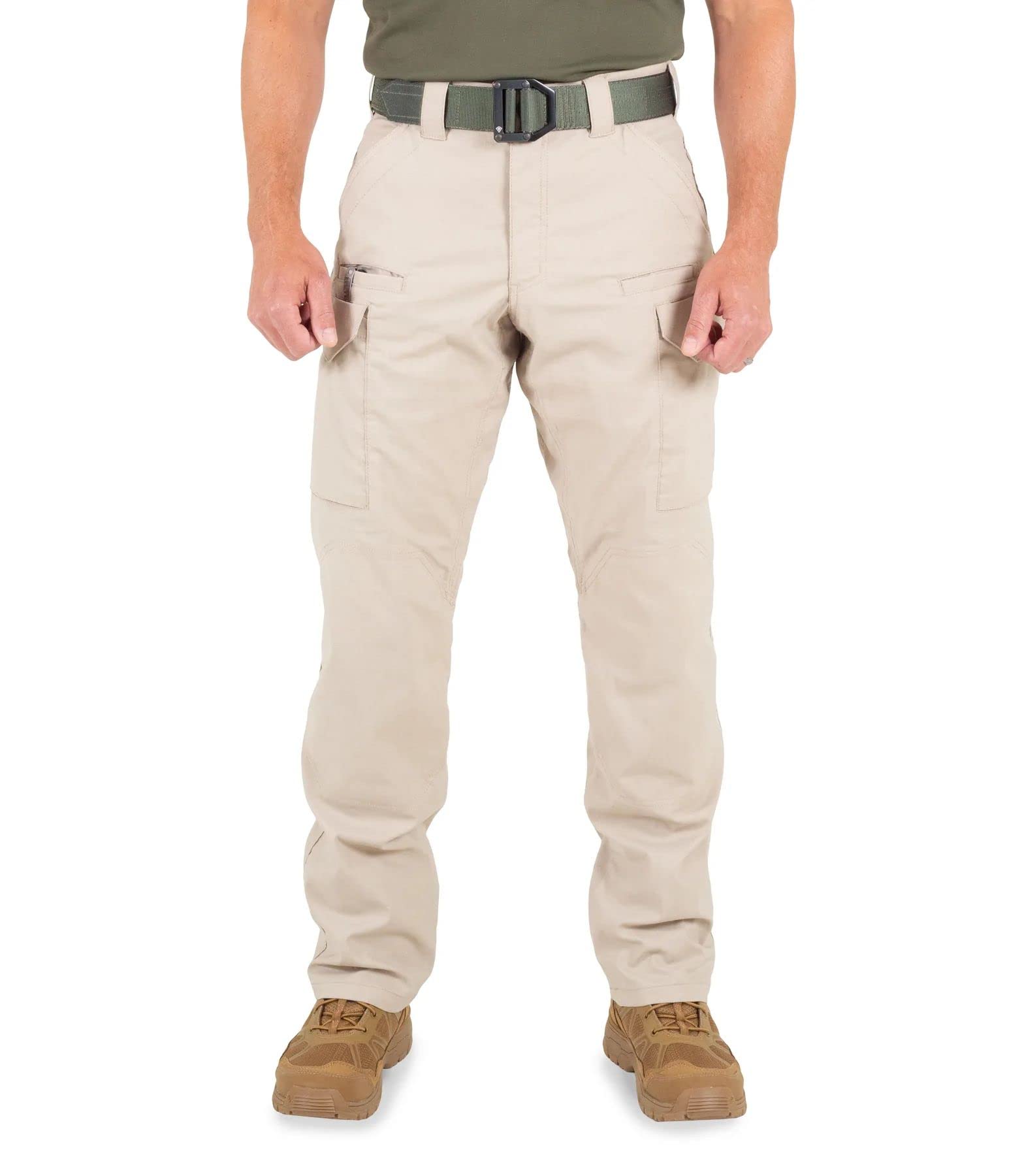 First Tactical Men's Cargo Pants - Durable Tactical Work Pants with Multiple Pockets for Outdoor, Hiking, and Workwear | Comfortable & Functional for Police, Military, and Outdoor Enthusiasts