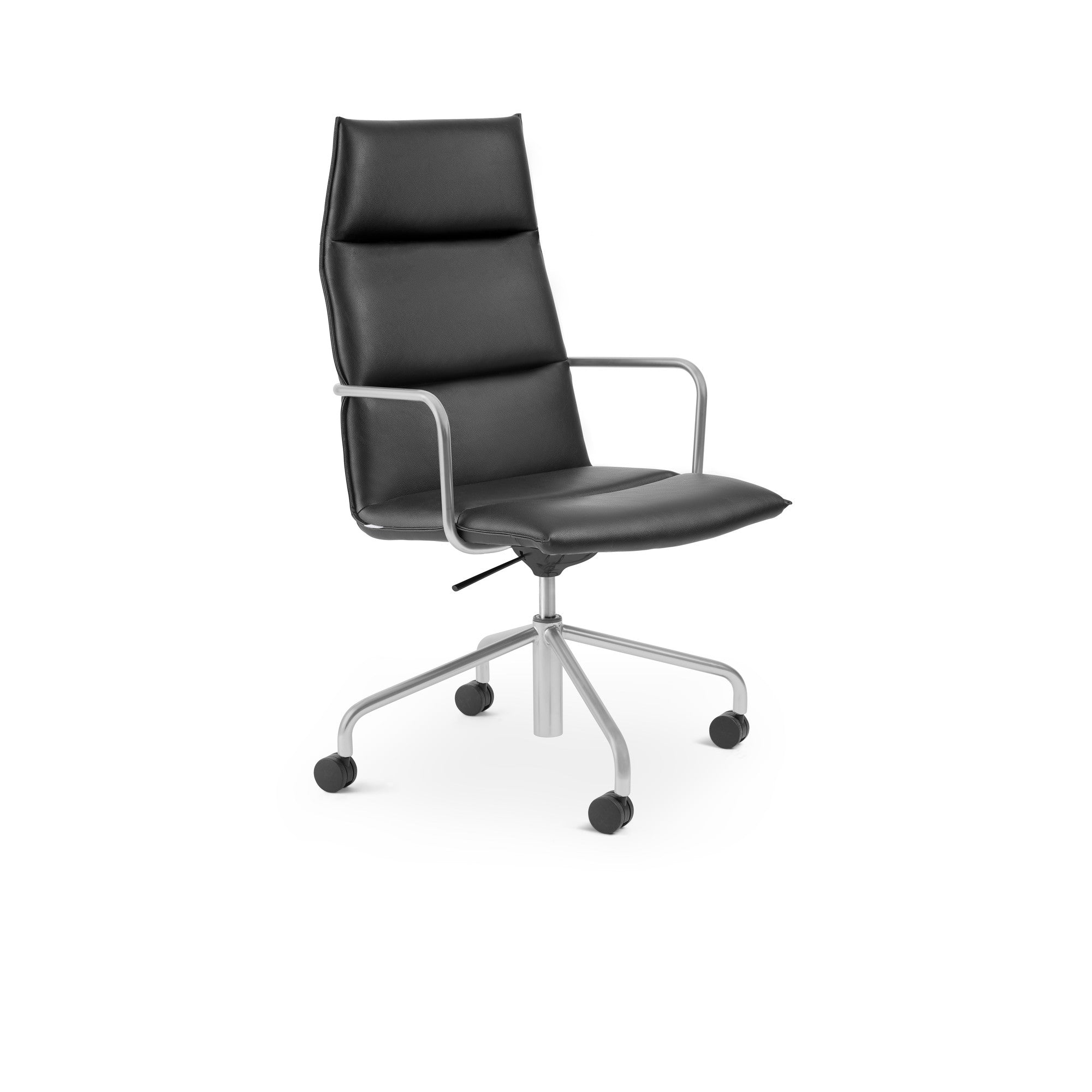 Premium High Back Meredith Meeting Chair - Ergonomic Office Chair for Conference Rooms & Executive Meetings - Comfortable & Professional Workspace Seating