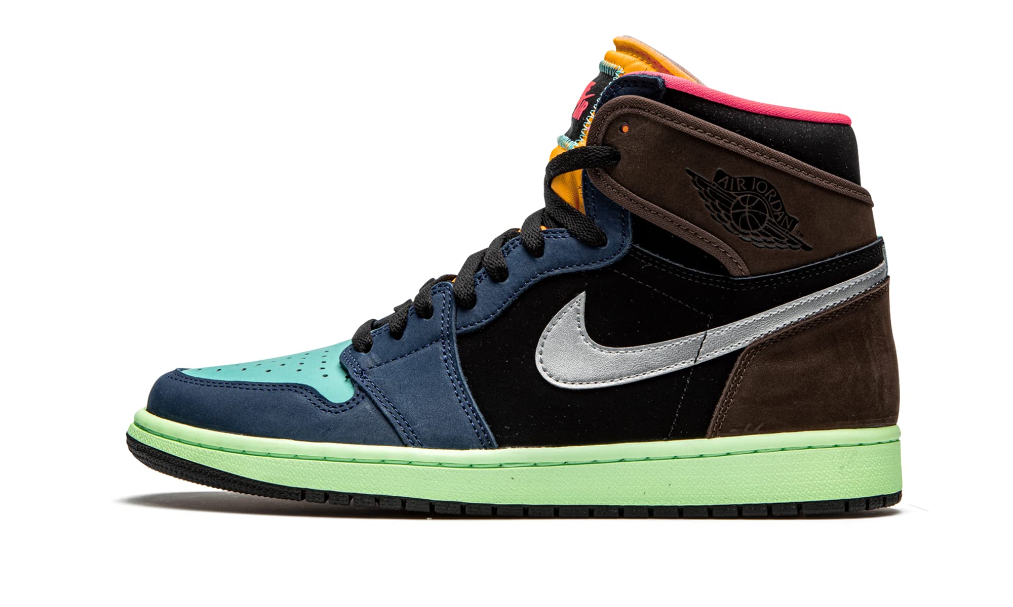 Jordan Air 1 Retro High OG Men's Basketball Shoes - Bio Hack Colorway (Size 11.5) | Classic Sneakers for Streetwear & Basketball Performance