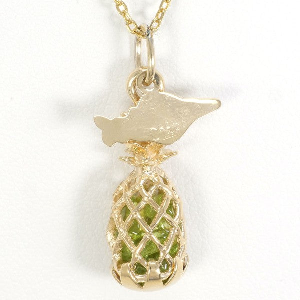 14K Yellow Gold Natural Stone Necklace for Women - Elegant Gemstone Jewelry for Everyday Wear & Special Occasions