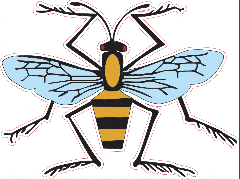 Thomas Fuchs Bug Wall Decals - Peel and Stick Insect Decor for Kids Room, Nursery, Classroom | Easy to Apply & Remove