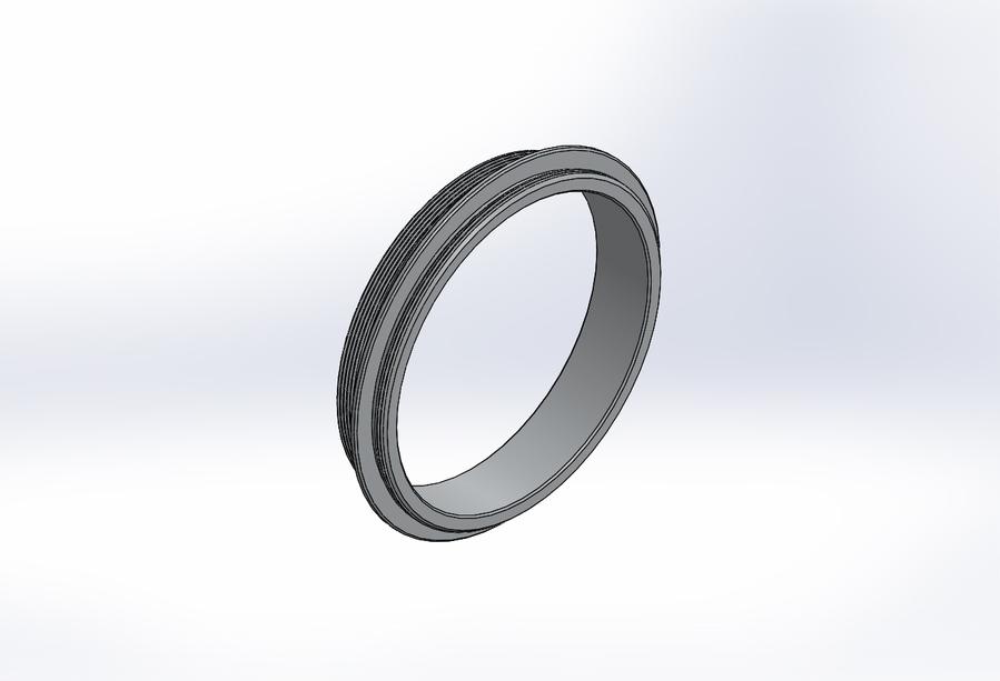 Optec DSI 3.5x24tpi to M92x1mm Thread Adapter (19916) - Compatible with Lathes, CNC Machines & Industrial Equipment