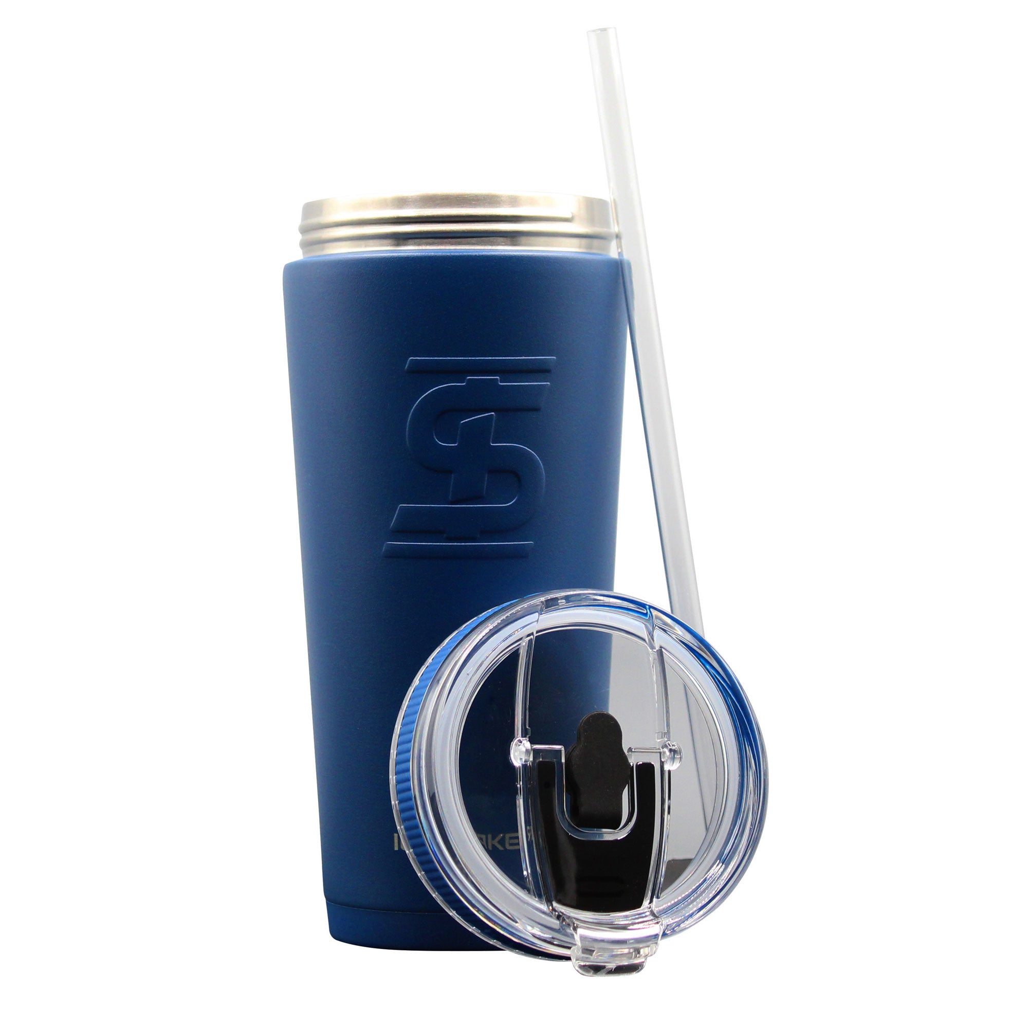 26oz Flexible Water Bottle with Leak-Proof Lid - Navy Blue - Perfect for Gym, Hiking, and Outdoor Activities