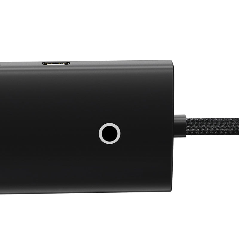 Baseus Lite Series 4-in-1 USB C Hub Adapter - 4 USB 3.0 Ports, 1 Meter Cable - Perfect for MacBook, iPad Pro & Laptop Connectivity