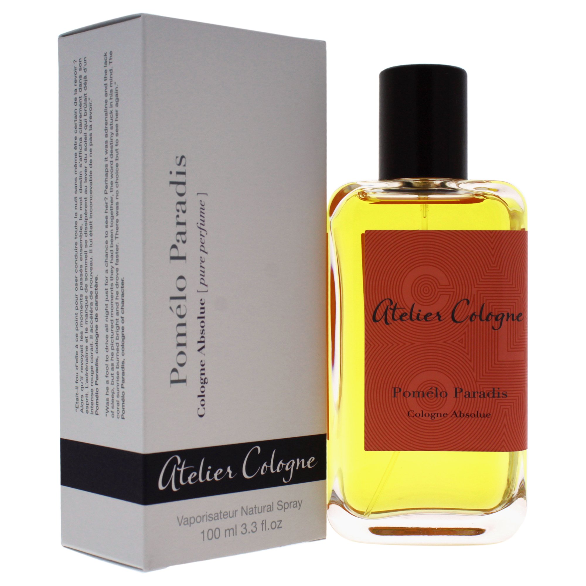 Atelier Cologne Pomelo Paradis Eau de Parfum - 3.3 oz Citrus Floral Perfume for Women, Long-Lasting Fragrance with Notes of Grapefruit, Orange Blossom & Amber | Perfect for Daytime Wear, Office & Special Occasions
