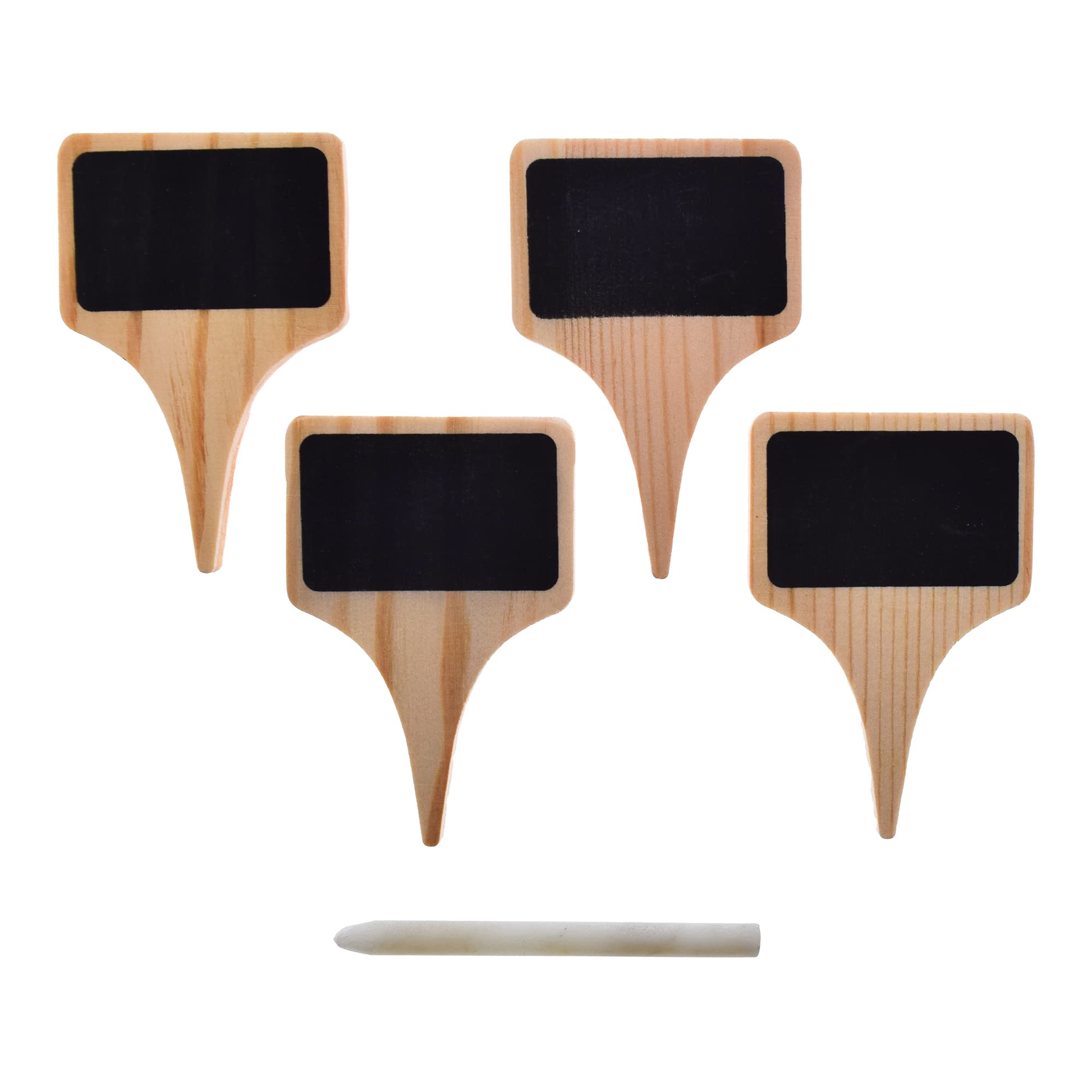 Bel-Air Wood Cheese Markers Set - 4pc with Chalk Marker for Cheese Boards, Charcuterie Platters & Wine Pairings | Perfect for Dinner Parties, Wine Tastings & Gourmet Entertaining