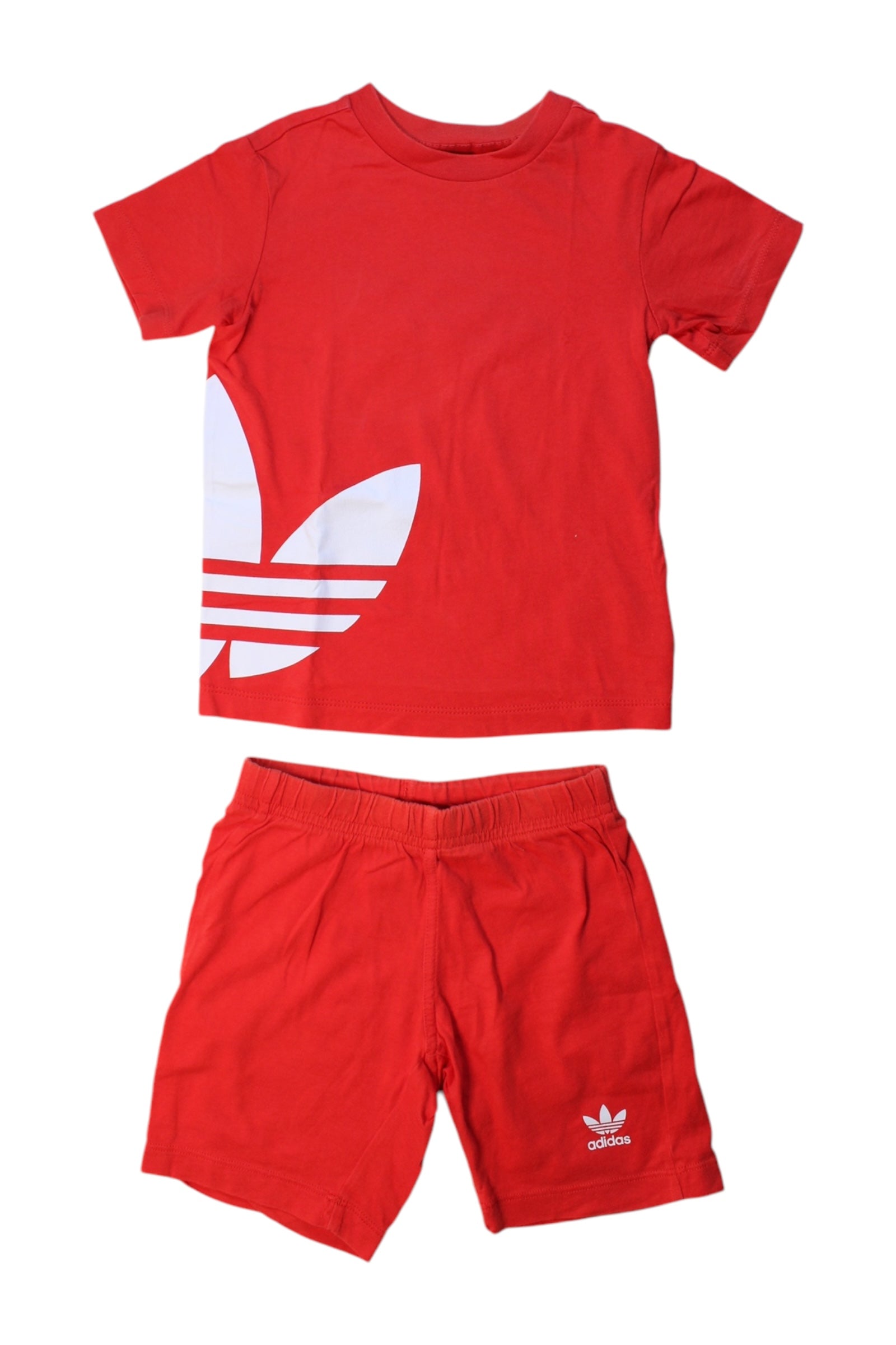 Adidas Kids' T-Shirt and Shorts Set for Boys & Girls - 4T Size | Comfortable Athletic Outfit for Play, Sports & Everyday Wear