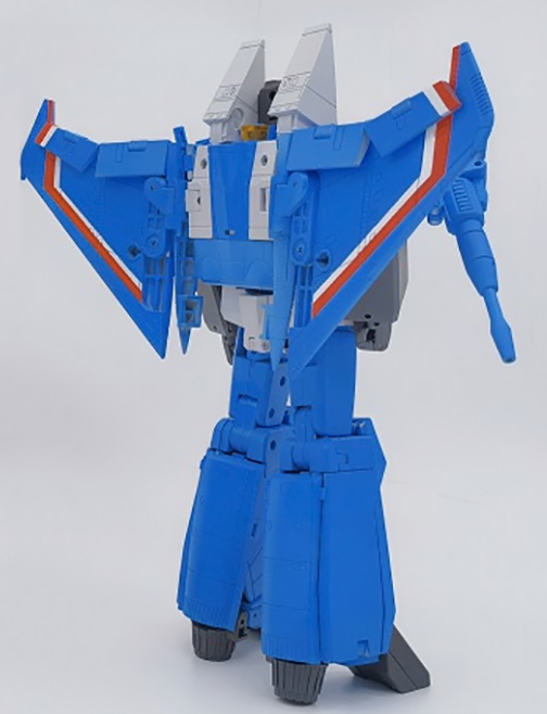 Deformation Space DS 01R Thunder (Thundercracker) Transformers Action Figure - Collectible Robot Toy for Fans & Display