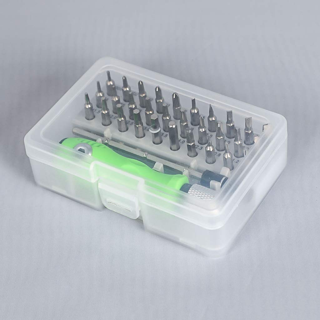 32-in-1 Precision Screwdriver Set with Magnetic Bits - Multi-Function Repair Tool Kit for Electronics, Phones, Laptops, Watches & Small Appliances - Perfect for DIY Home Repairs and Professional Technicians