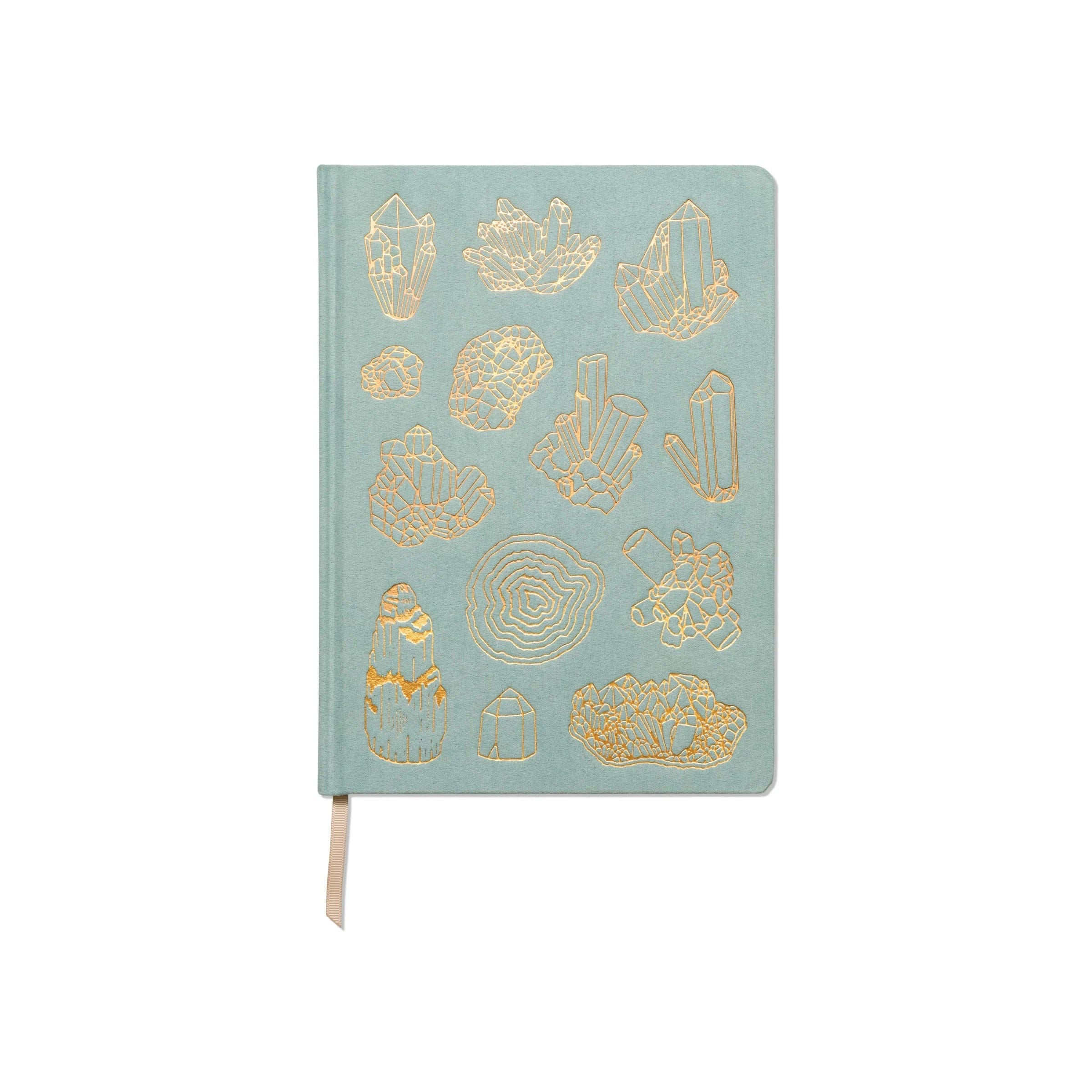 Premium Minerology Jumbo Bookcloth Journal - Large Lined Notebook for Geology Enthusiasts, Students & Professionals | Perfect for Field Notes, Research & Gift Giving