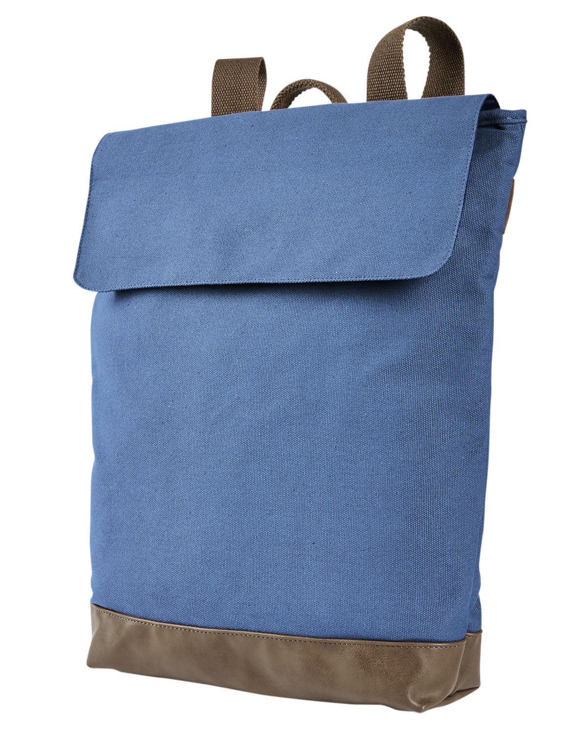 Authentic Pigment AP1922 Canvas Rucksack - Durable & Stylish Backpack for Travel, Hiking & College | Water-Resistant & Spacious Design
