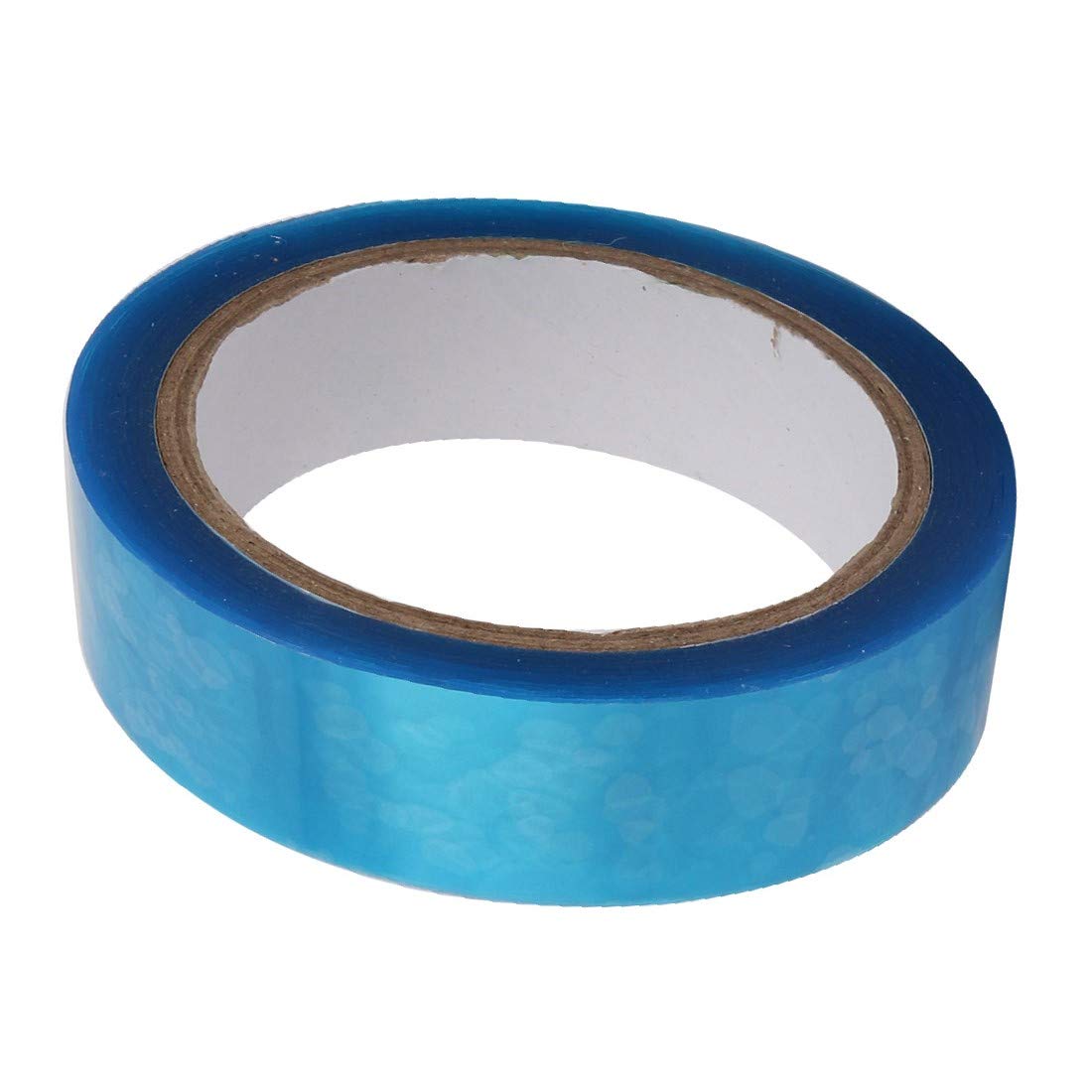 Premium Single-Sided PET Film Tape - Transparent Blue, 30mm x 50M, High Adhesion & Easy-Clear for Strong Bonding | Ideal for Packaging, Crafts, Office Use & DIY Projects
