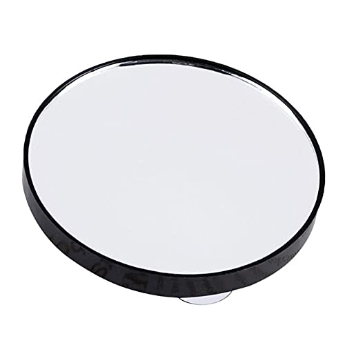 5X 10X 15X Magnifying Vanity Makeup Mirror with Suction Cups - Portable Round Cosmetic Mirror for Bathroom, Travel & Makeup Application - Perfect for Skincare, Shaving & Precision Grooming