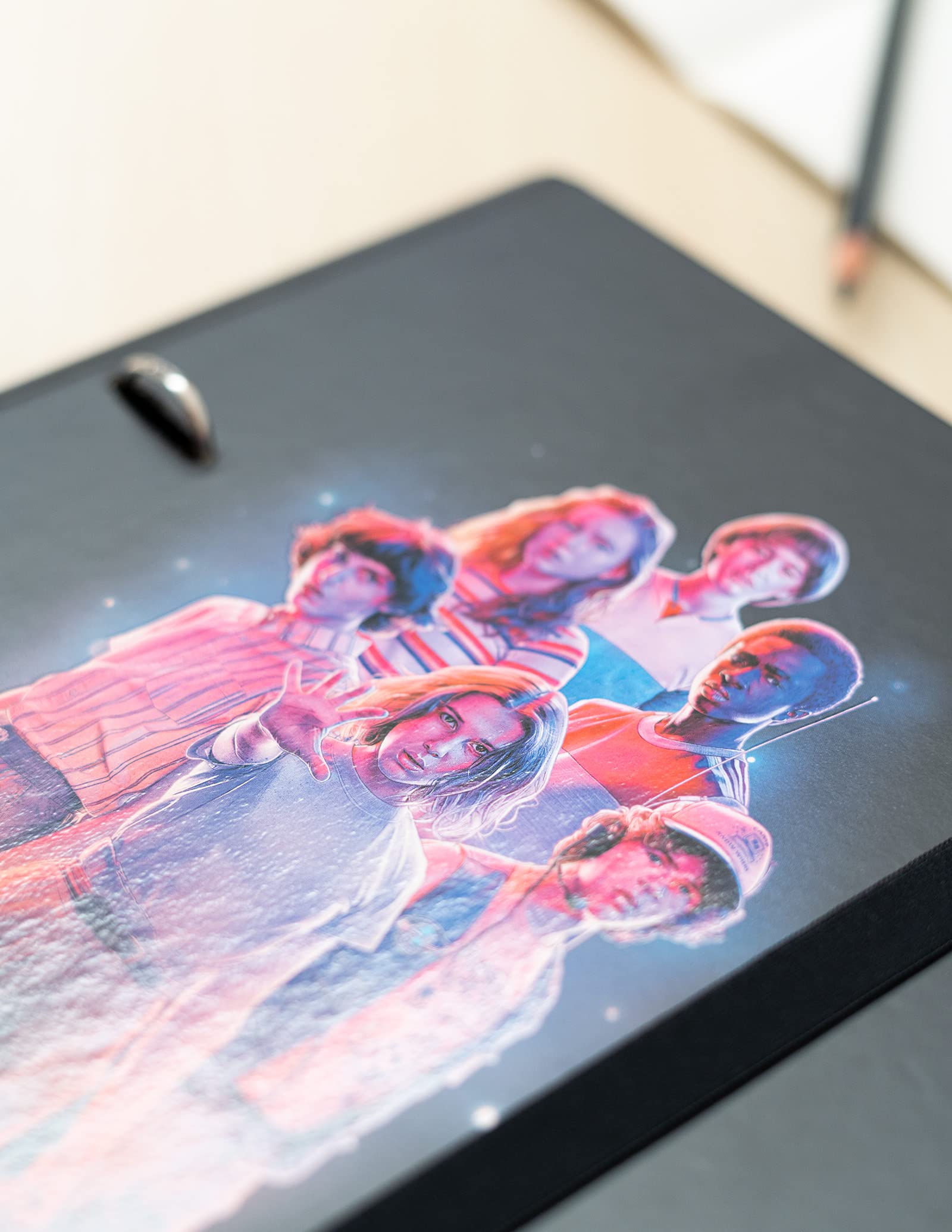 Stranger Things 2 Ring Binder A4 - 10.6 x 12.6 Inches 2-Ring Folder for School, Office & Document Organization - TV Show Themed Notebook Binder