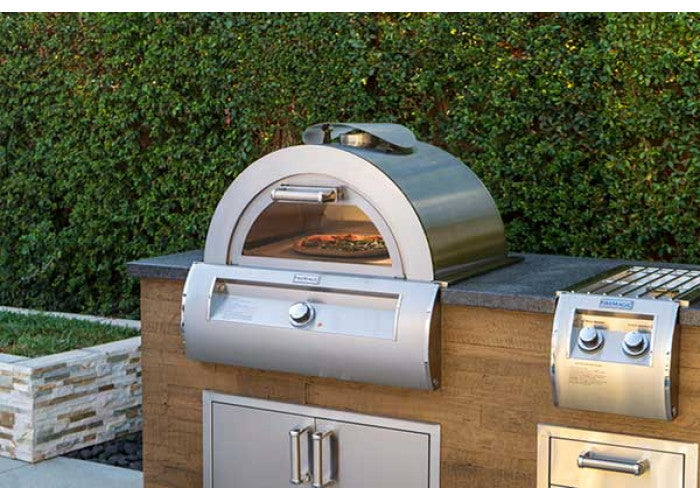 Fire Magic 5600N Built-In Natural Gas Pizza Oven for Outdoor Kitchen - Perfect for Backyard BBQs, Patio Parties & Gourmet Pizza Making