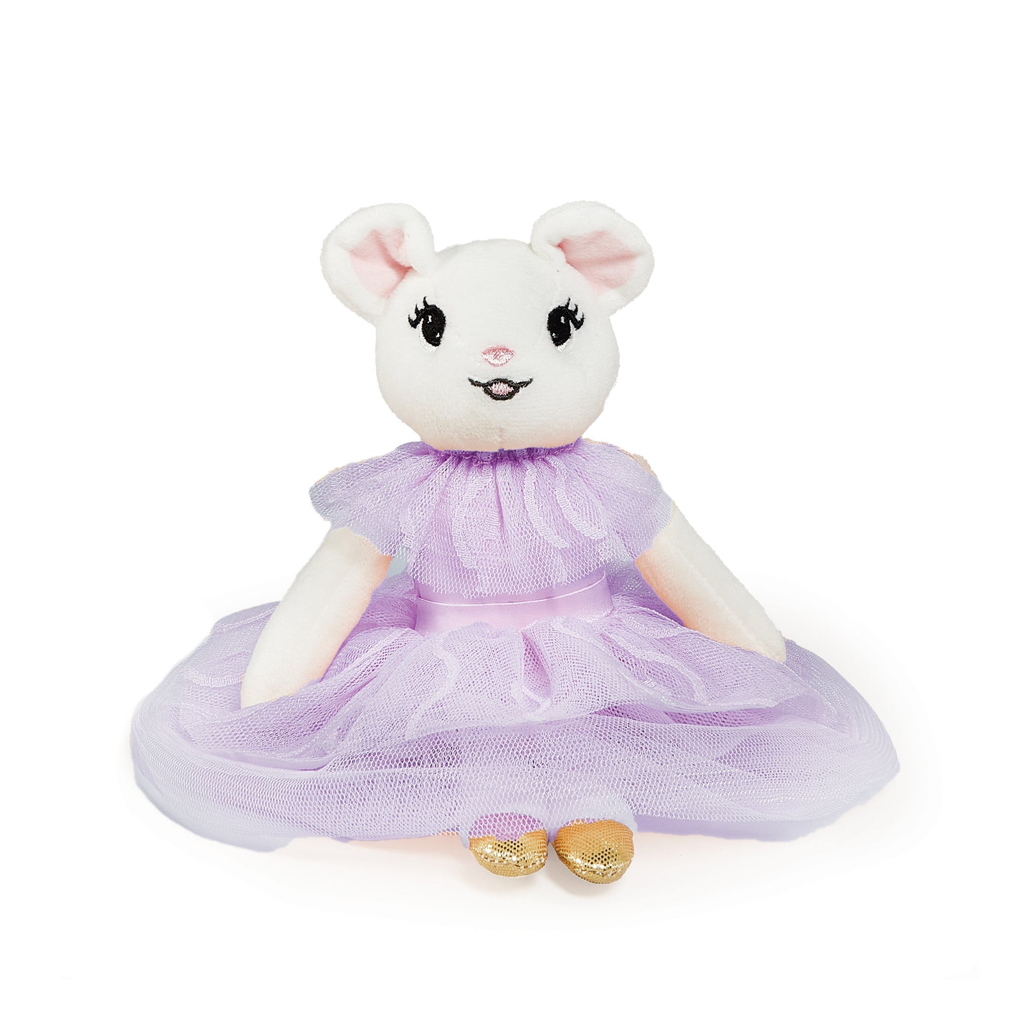 Claris The Mouse Oh La La Lilac Plush Stuffed Animal Toy - Cute Collectible Gift for Kids & Disney Fans, Perfect for Birthday Parties & Room Decor