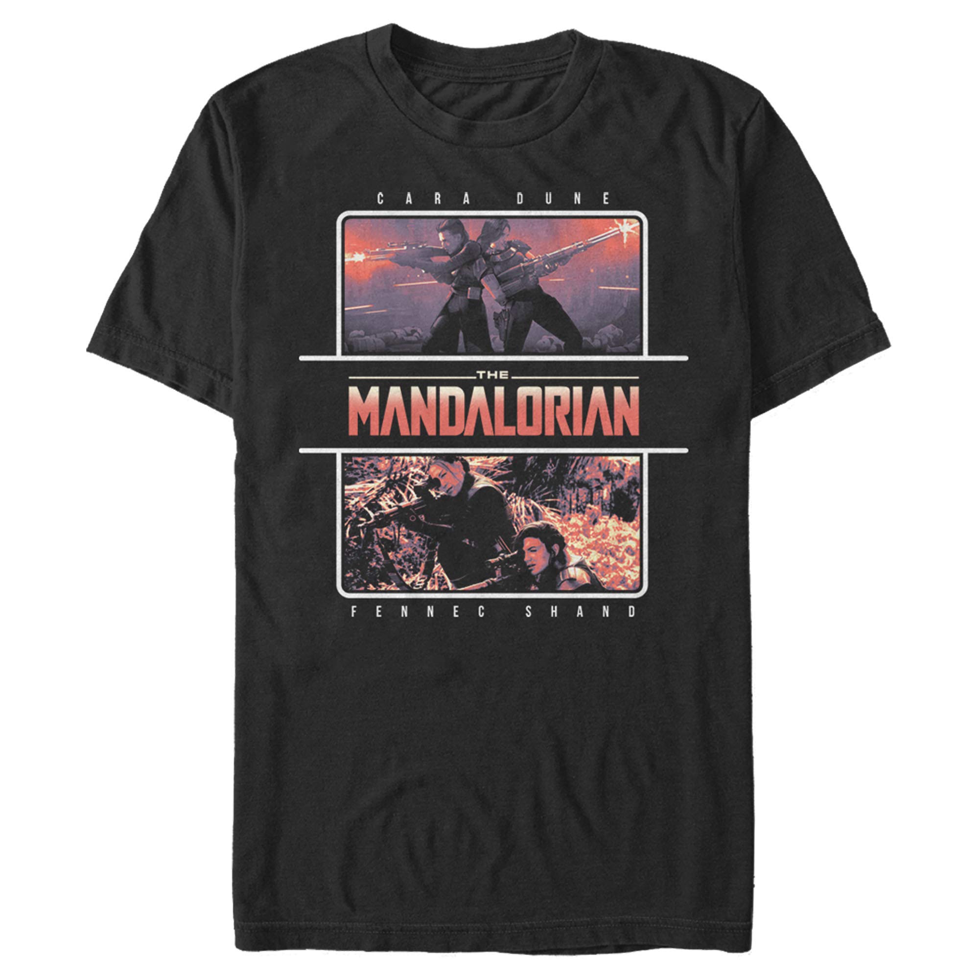 Men's Star Wars: The Mandalorian T-Shirt - Cool Graphic Tee for Fans | Casual Wear & Cosplay Outfit