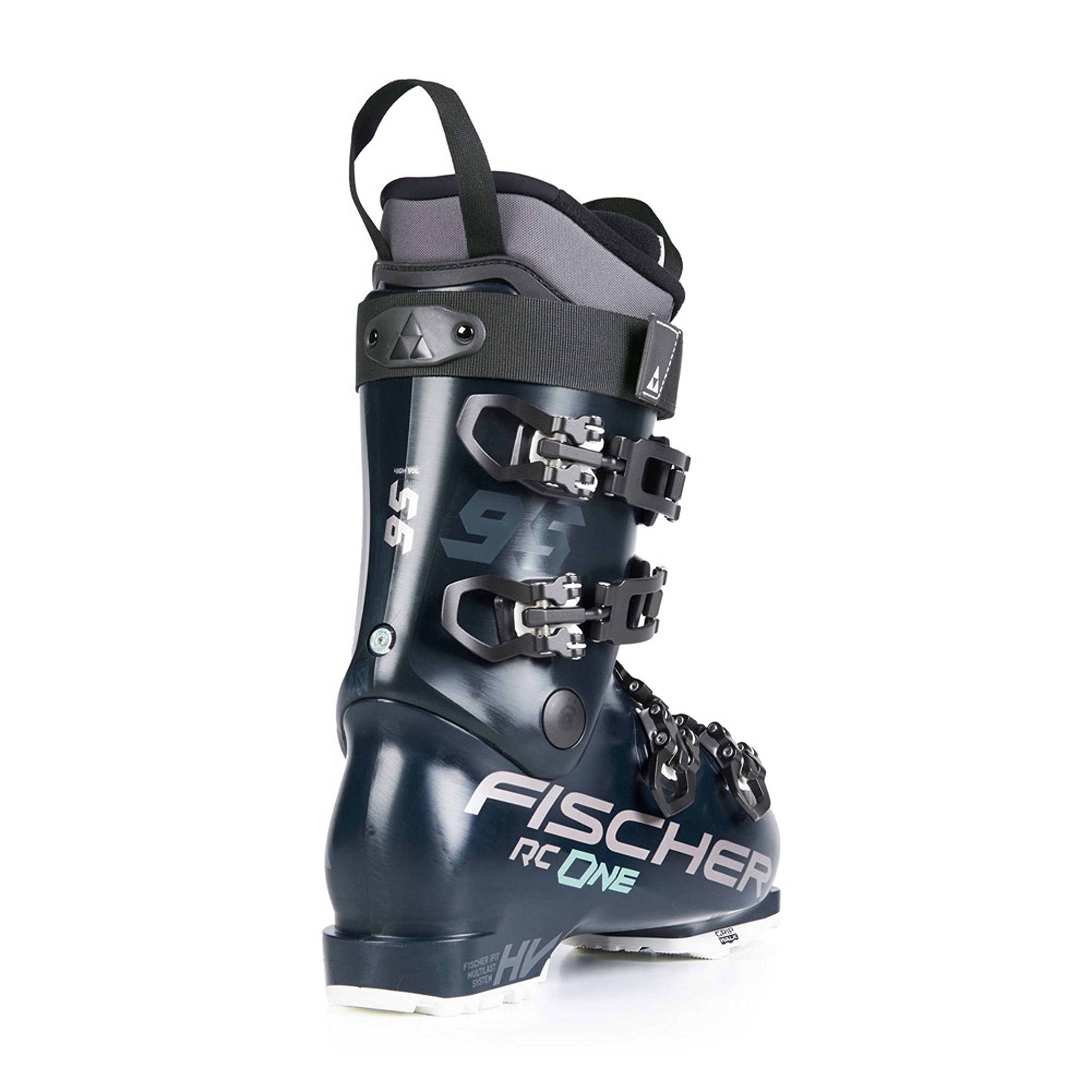 Fischer RC ONE 95 Vacuum Walk Alpine Ski Boots - Lightweight & Comfortable for Men & Women - Blue/Blue/Blue - Size 25.5 - Perfect for Backcountry Skiing & Winter Hiking Adventures